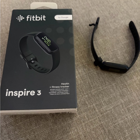 fitbit Other - fitbit Inspire 3 Black Fitness Tracker with OLED Display
